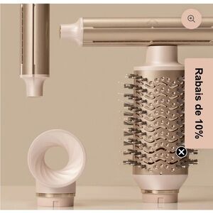 Gold Hair Styling Tool Set